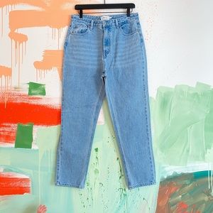 MP D denim mom jeans light wash size L